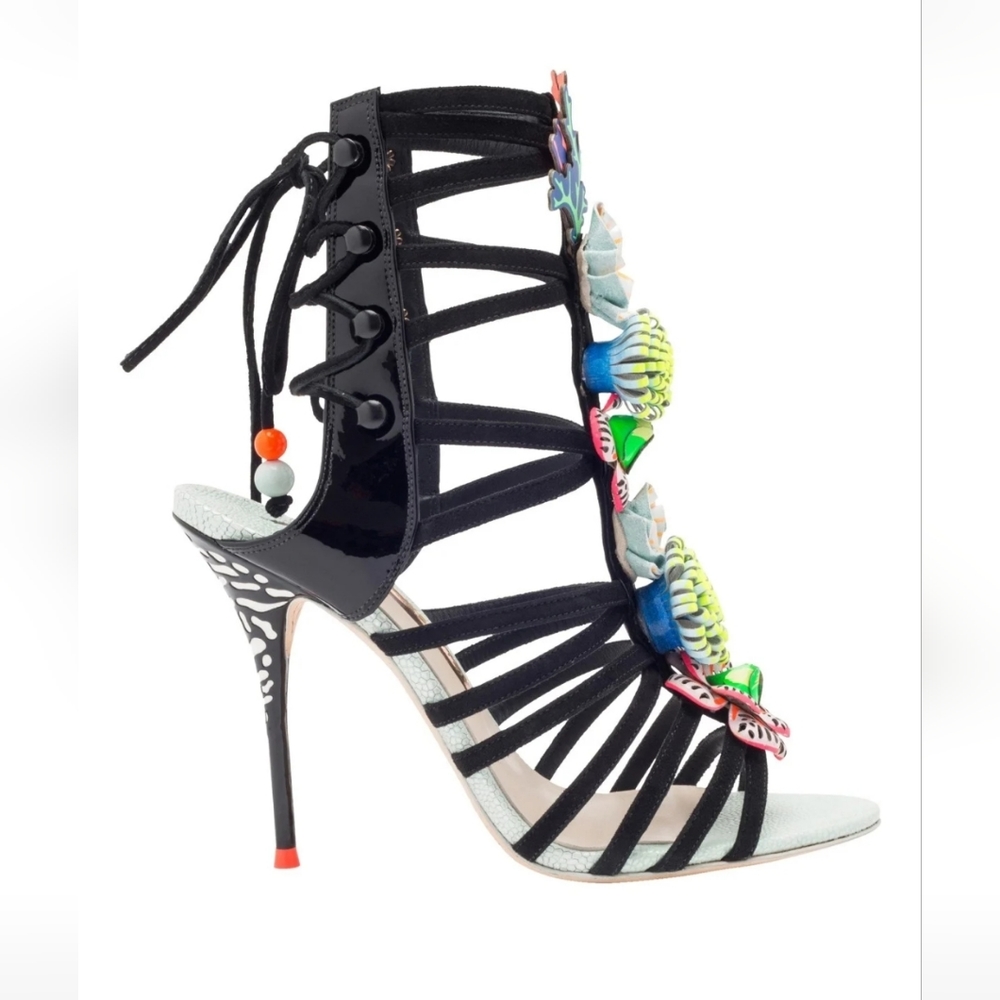 Sophia Webster Underwater Lilico Sandal Bootie Sz 5